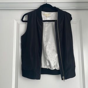 Black Bomber Vest